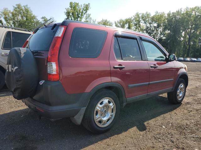 SHSRD78585U324013 - 2005 HONDA CR-V LX BURGUNDY photo 3