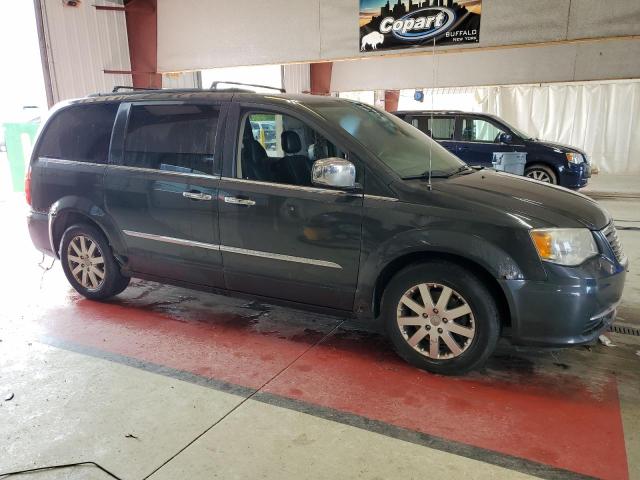 2C4RC1CG3CR233443 - 2012 CHRYSLER TOWN & COU TOURING L CHARCOAL photo 4