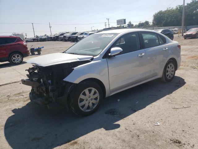 3KPA24AD2PE578626 - 2023 KIA RIO LX SILVER photo 1