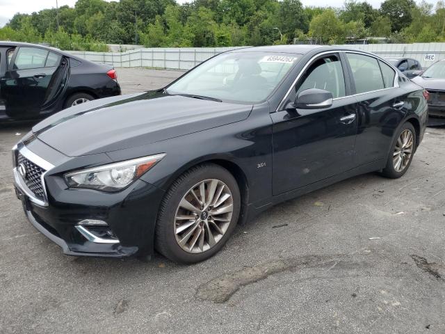 JN1EV7AR1JM436107 - 2018 INFINITI Q50 LUXE BLACK photo 1