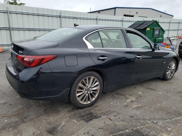 JN1EV7AR1JM436107 - 2018 INFINITI Q50 LUXE BLACK photo 3