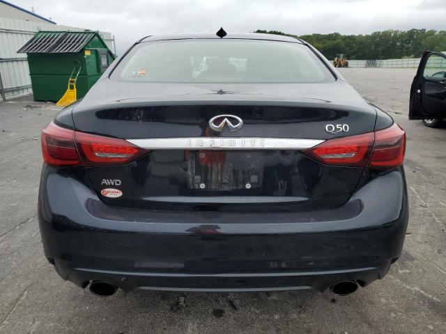 JN1EV7AR1JM436107 - 2018 INFINITI Q50 LUXE BLACK photo 6