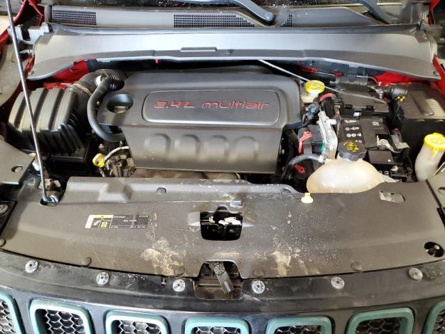 3C4NJCAB0JT411875 - 2018 JEEP COMPASS SPORT 红色 照片 12