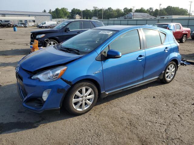 JTDKDTB34H1591882 - 2017 TOYOTA PRIUS C BLUE photo 1