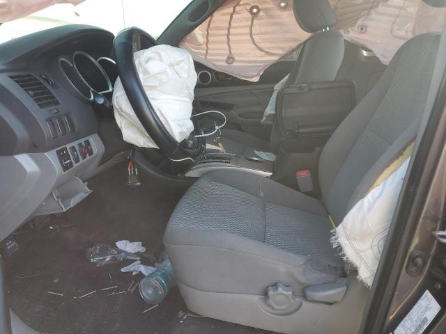 5TFUX4EN9FX037797 - 2015 TOYOTA TACOMA ACCESS CAB ნაცრისფერი ფოტო 7