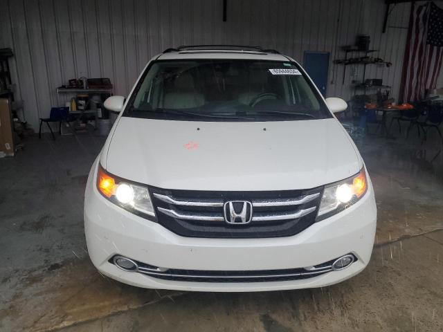 5FNRL5H93EB102951 - 2014 HONDA ODYSSEY TOURING WHITE photo 5