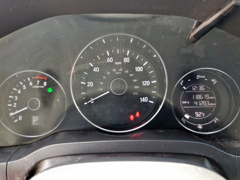 3CZRU6H16KG732136 - 2019 HONDA HR-V SPORT შავი ფოტო 9