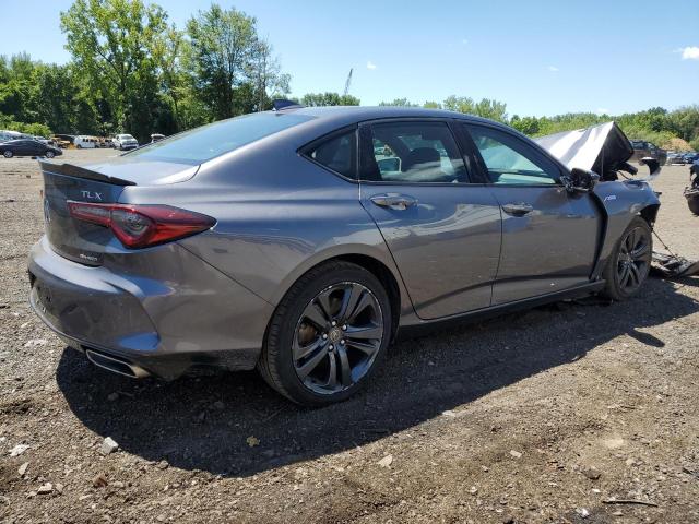 19UUB6F53NA001115 - 2022 ACURA TLX TECH A GRAY photo 3