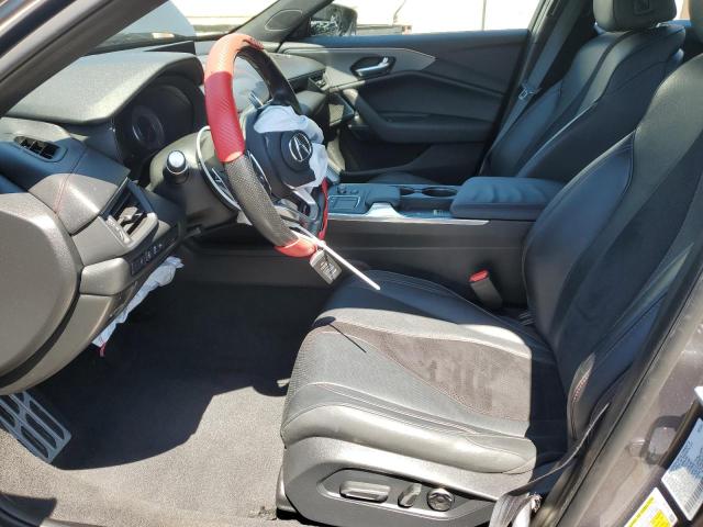 19UUB6F53NA001115 - 2022 ACURA TLX TECH A GRAY photo 7