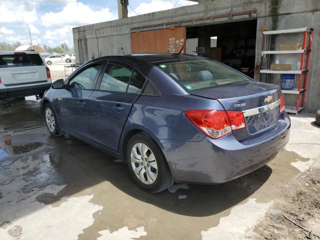 1G1PA5SG3E7467407 - 2014 CHEVROLET CRUZE LS BLUE photo 2