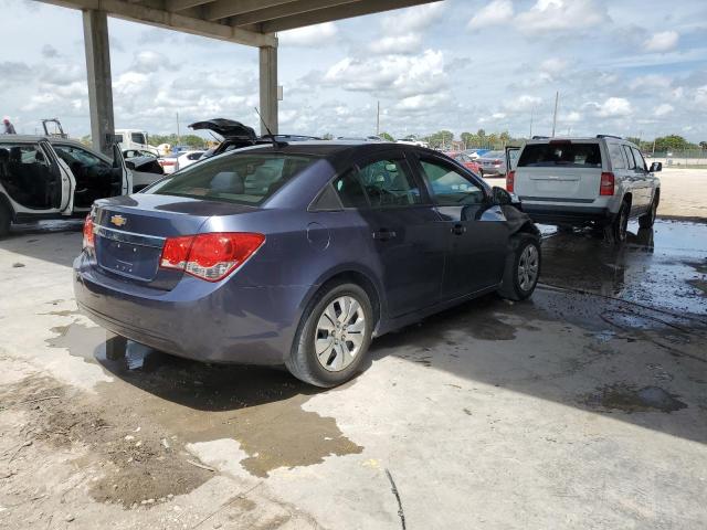 1G1PA5SG3E7467407 - 2014 CHEVROLET CRUZE LS BLUE photo 3