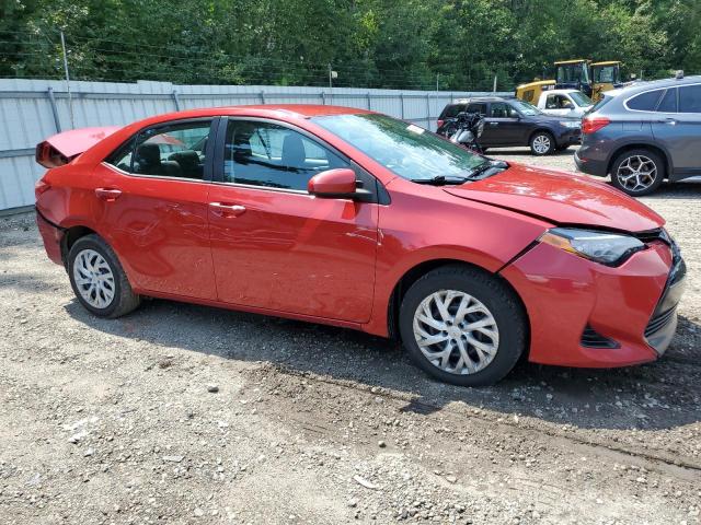 2T1BURHE0HC757564 - 2017 TOYOTA COROLLA L RED photo 4