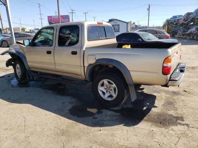 5TEGN92N24Z430566 - 2004 TOYOTA TACOMA DOUBLE CAB PRERUNNER GOLD photo 2