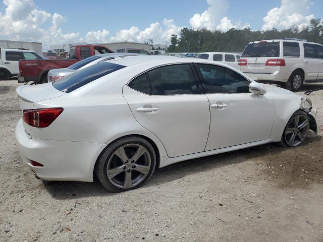 JTHBF5C22B5148608 - 2011 LEXUS IS 250 WHITE photo 3