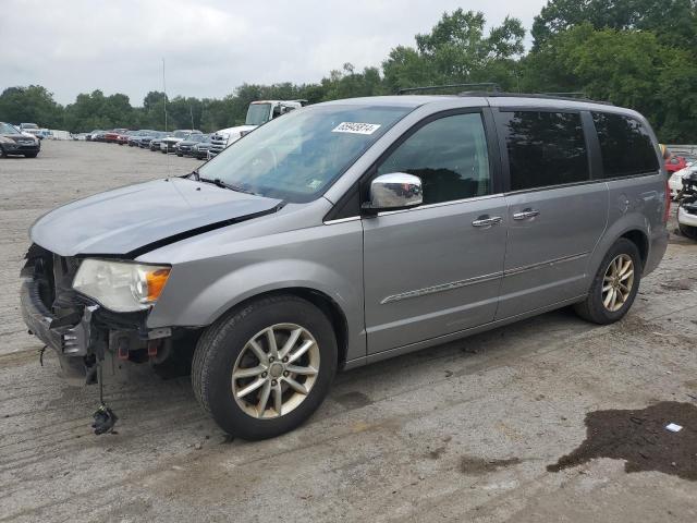 2C4RC1CG9ER377758 - 2014 CHRYSLER TOWN & COU TOURING L SILVER photo 1