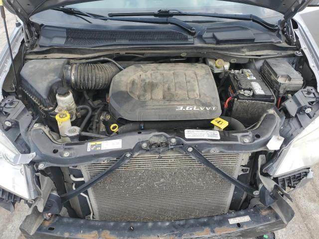 2C4RC1CG9ER377758 - 2014 CHRYSLER TOWN & COU TOURING L SILVER photo 12