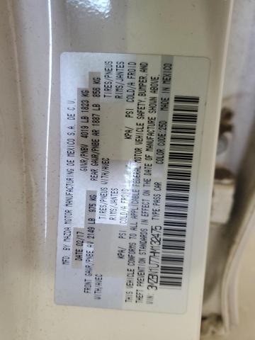 3MZBN1U77HM132475 - 2017 MAZDA 3 SPORT 白色 照片 12