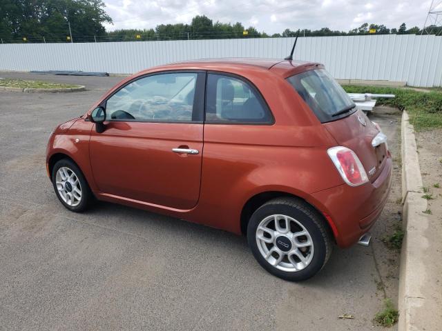 3C3CFFAR1CT223414 - 2012 FIAT 500 POP ORANGE photo 2