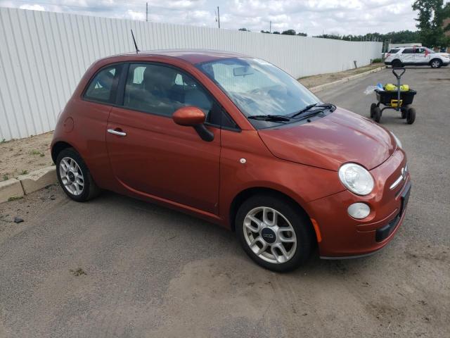 3C3CFFAR1CT223414 - 2012 FIAT 500 POP ORANGE photo 4