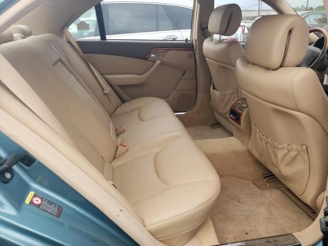 WDBNG83J93A366072 - 2003 MERCEDES-BENZ S 430 4MATIC BLUE photo 10