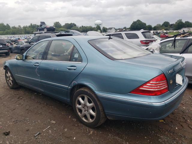 WDBNG83J93A366072 - 2003 MERCEDES-BENZ S 430 4MATIC BLUE photo 2
