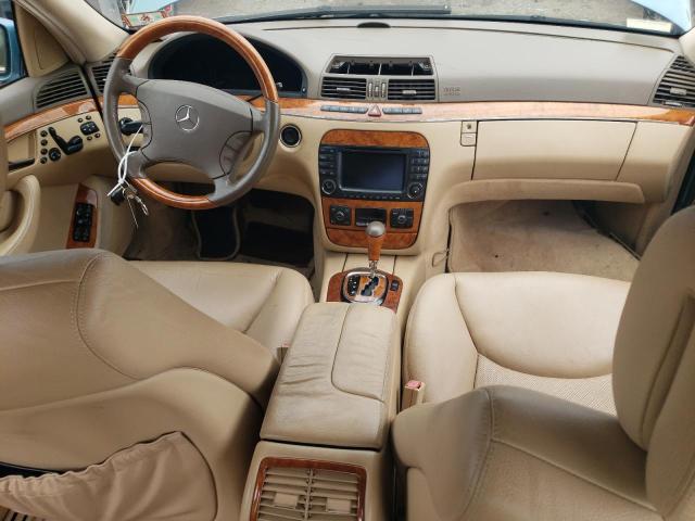 WDBNG83J93A366072 - 2003 MERCEDES-BENZ S 430 4MATIC BLUE photo 8