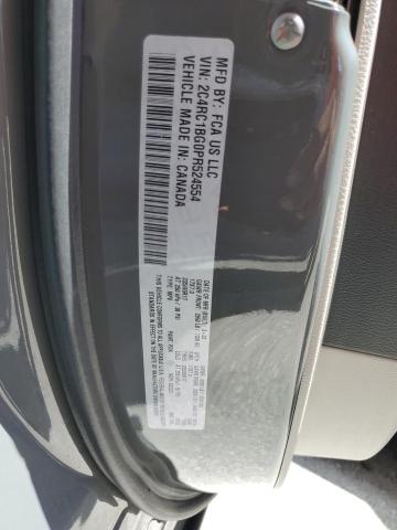 2C4RC1BG0PR524554 - 2023 CHRYSLER PACIFICA TOURING L 灰色 照片 14