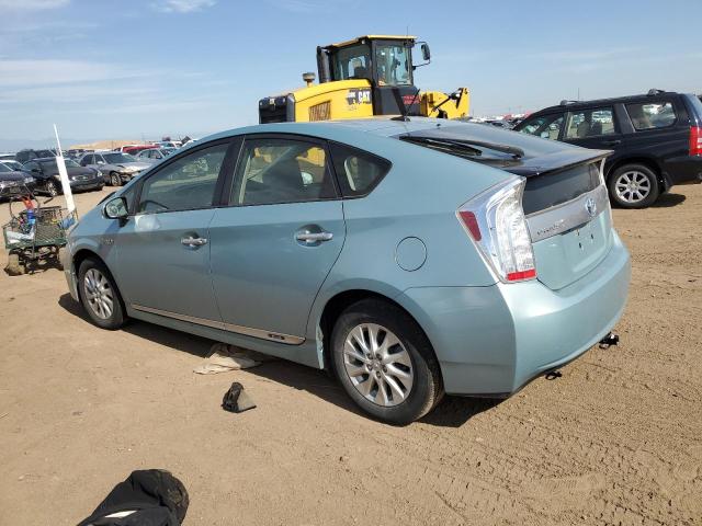 JTDKN3DP4D3042601 - 2013 TOYOTA PRIUS PLUG BLUE photo 2