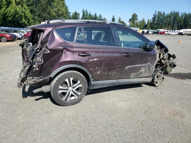 2T3BFREV4HW615609 - 2017 TOYOTA RAV4 LE PURPLE photo 3