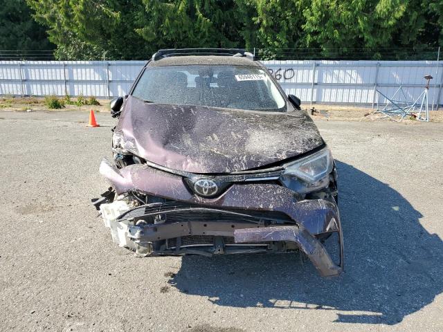 2T3BFREV4HW615609 - 2017 TOYOTA RAV4 LE PURPLE photo 5
