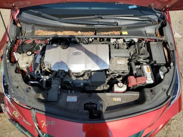 JTDKARFP3H3030876 - 2017 TOYOTA PRIUS PRIM 红色 照片 11