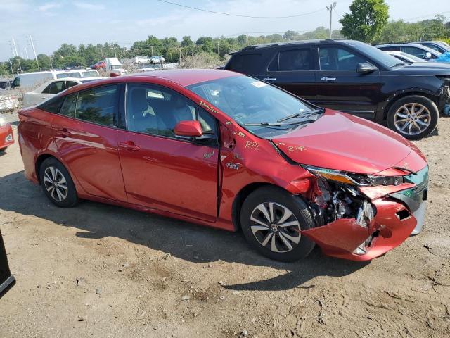 JTDKARFP3H3030876 - 2017 TOYOTA PRIUS PRIM 红色 照片 4