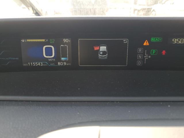 JTDKARFP3H3030876 - 2017 TOYOTA PRIUS PRIM 红色 照片 9