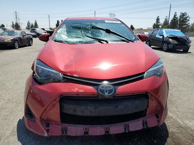 2T1BURHE0KC236349 - 2019 TOYOTA COROLLA L წითელი ფოტო 5