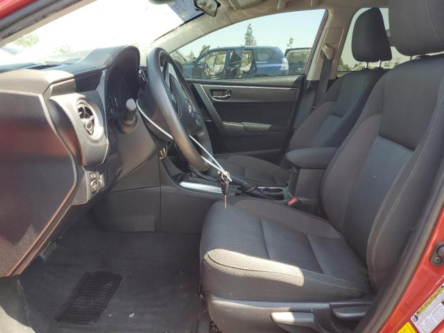 2T1BURHE0KC236349 - 2019 TOYOTA COROLLA L წითელი ფოტო 7