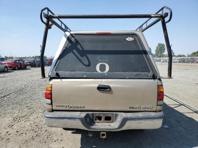 5TBBT44163S367893 - 2003 TOYOTA TUNDRA ACCESS CAB SR5 TAN photo 6
