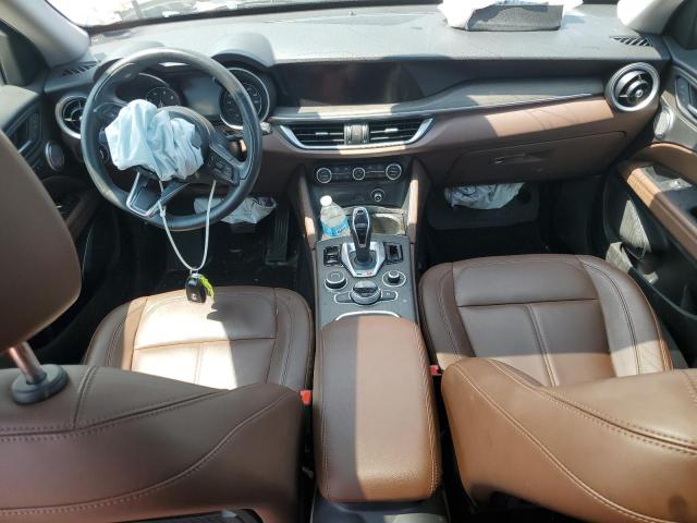 ZASPAKBN6L7C96581 - 2020 ALFA ROMEO STELVIO TI შავი ფოტო 8