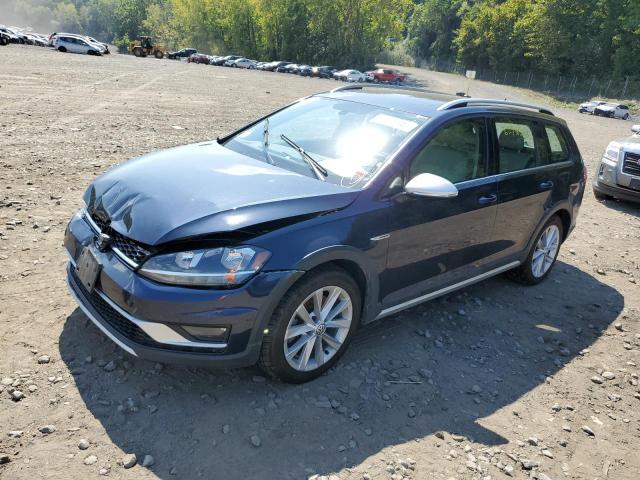 3VWH17AU9KM501413 - 2019 VOLKSWAGEN GOLF ALLTR S BLUE photo 1