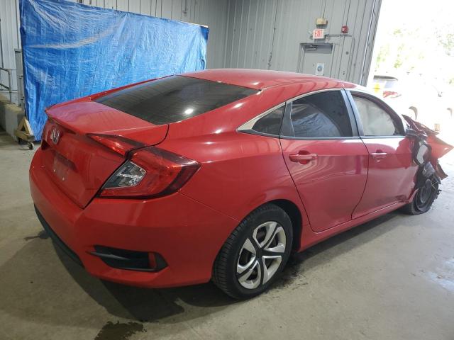2HGFC2F57JH580264 - 2018 HONDA CIVIC LX RED photo 3