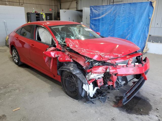 2HGFC2F57JH580264 - 2018 HONDA CIVIC LX RED photo 4