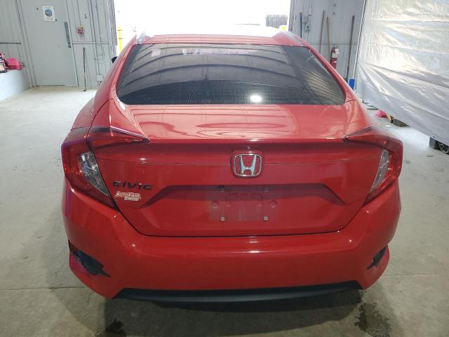 2HGFC2F57JH580264 - 2018 HONDA CIVIC LX RED photo 6