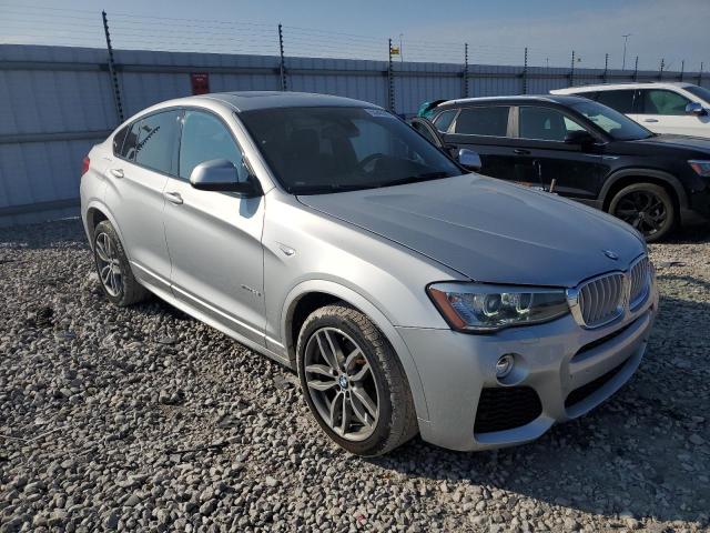 5UXXW3C5XJ0Z60416 - 2018 BMW X4 XDRIVE28I SILVER photo 4