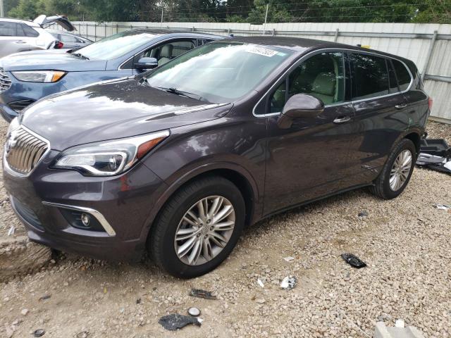 LRBFXASA6HD045755 - 2017 BUICK ENVISION PREFERRED GRAY photo 1