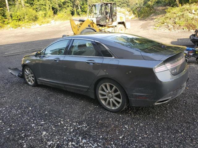 3LN6L2JK2GR616186 - 2016 LINCOLN MKZ GRAY photo 2