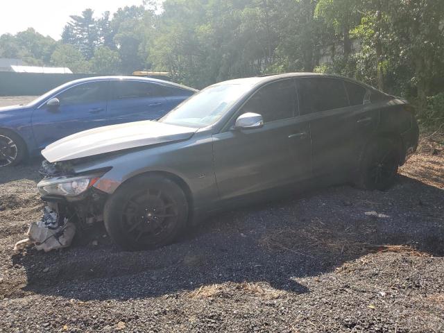 JN1EV7AR5JM433405 - 2018 INFINITI Q50 LUXE ნაცრისფერი ფოტო 1