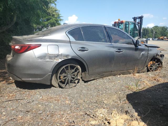 JN1EV7AR5JM433405 - 2018 INFINITI Q50 LUXE ნაცრისფერი ფოტო 3