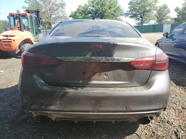 JN1EV7AR5JM433405 - 2018 INFINITI Q50 LUXE ნაცრისფერი ფოტო 6