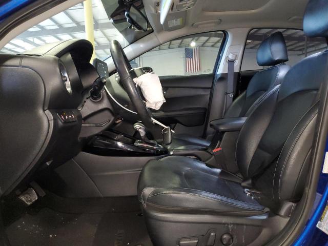 3KPF54AD2ME287679 - 2021 KIA FORTE EX BLUE photo 7