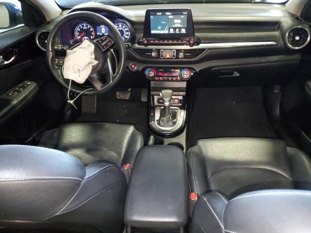 3KPF54AD2ME287679 - 2021 KIA FORTE EX BLUE photo 8