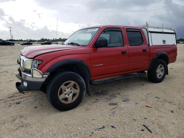 5TEGM92N22Z137511 - 2002 TOYOTA TACOMA DOUBLE CAB PRERUNNER RED photo 1